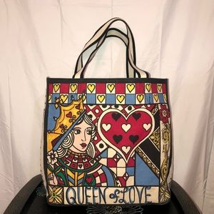 Brighton Queen of Love Large Tote by Tom Clancy